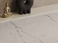 Кварцевый агломерат Perlino Bianco